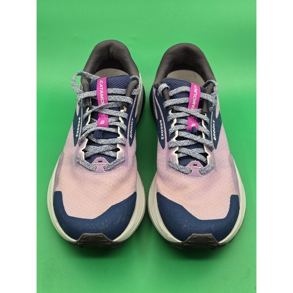 Brooks Catamount 2 Trail Running Shoes Womens 8.5 Purple Blue 1203881B517 - Picture 13 of 16